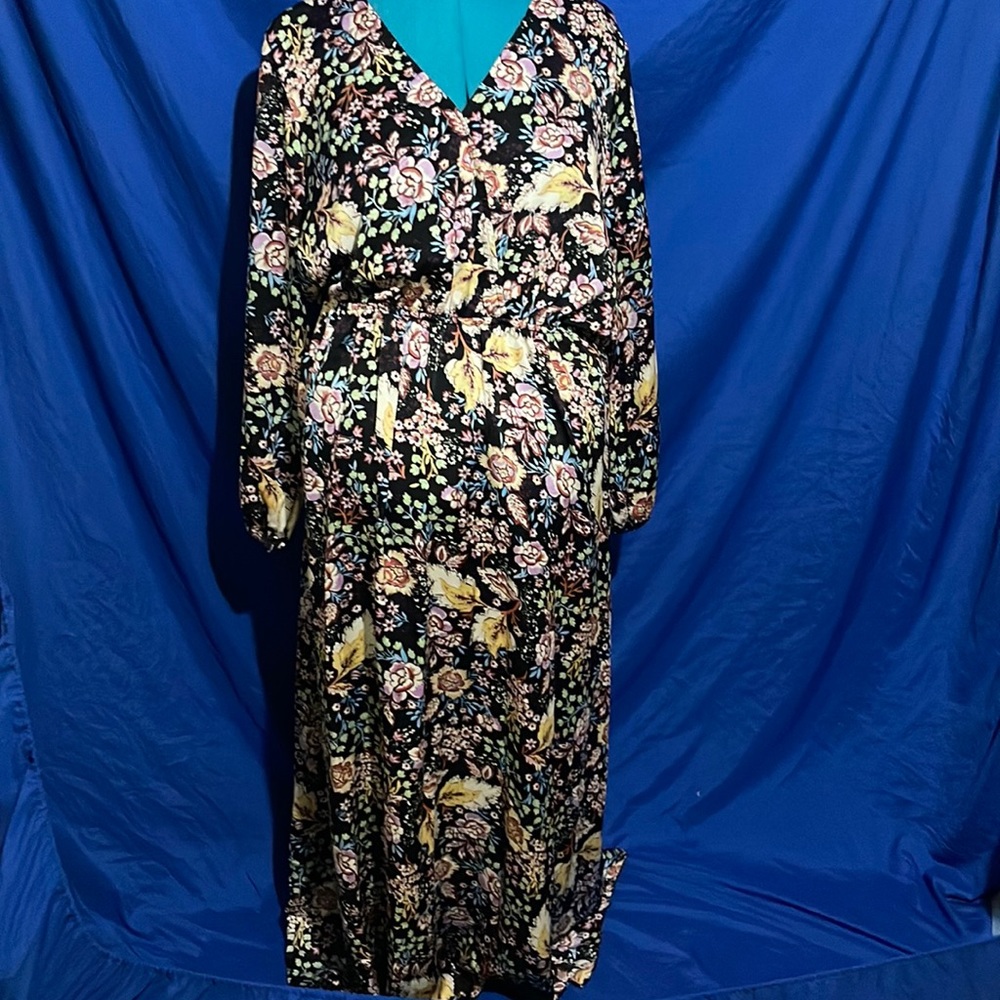 Floral maxi dress